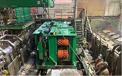 Debarker Removal and Replacement